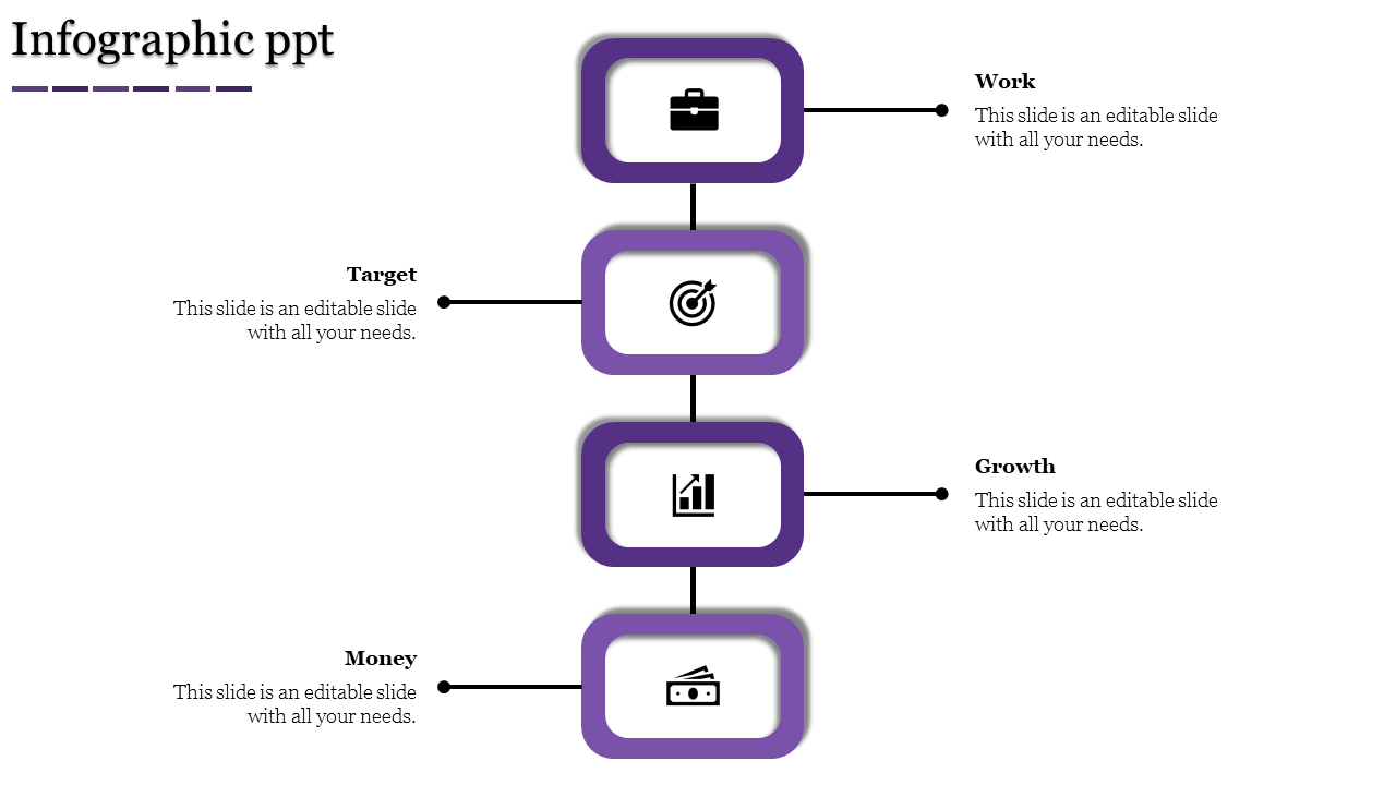 infographic ppt-Infographic ppt-Purple